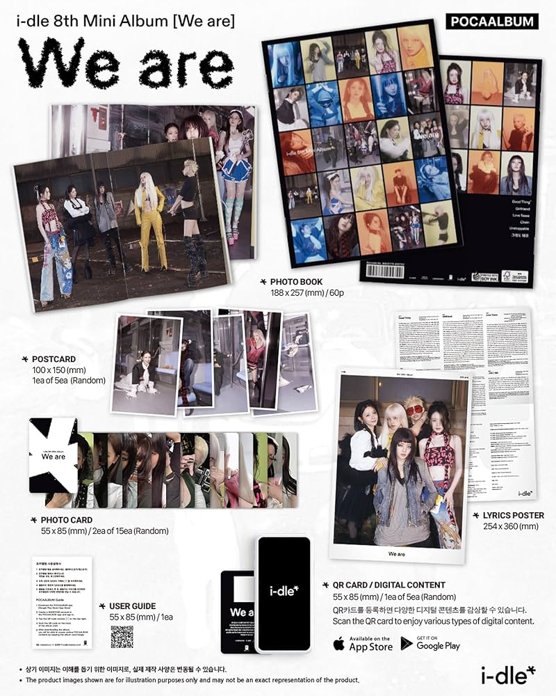 Amazon.com: i-dle We are 8th Mini Album with Tracking Sealed IDLE