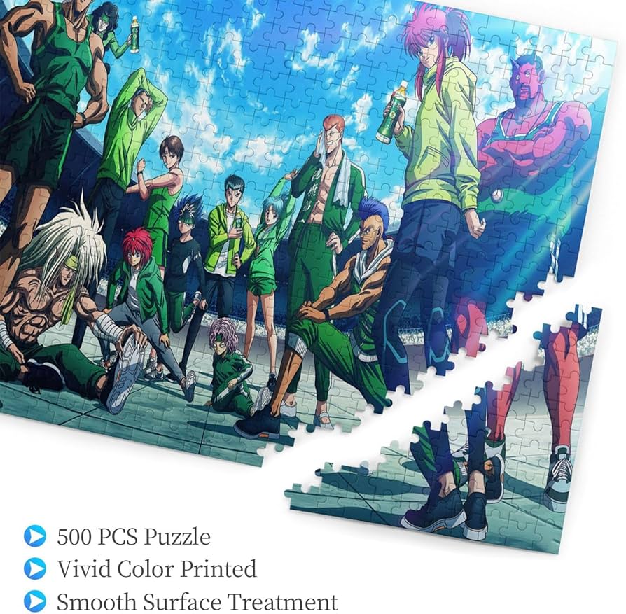 Amazon.co.jp: 幽遊白書 パズル ジグソーパズル 500ピース 子供 知育
