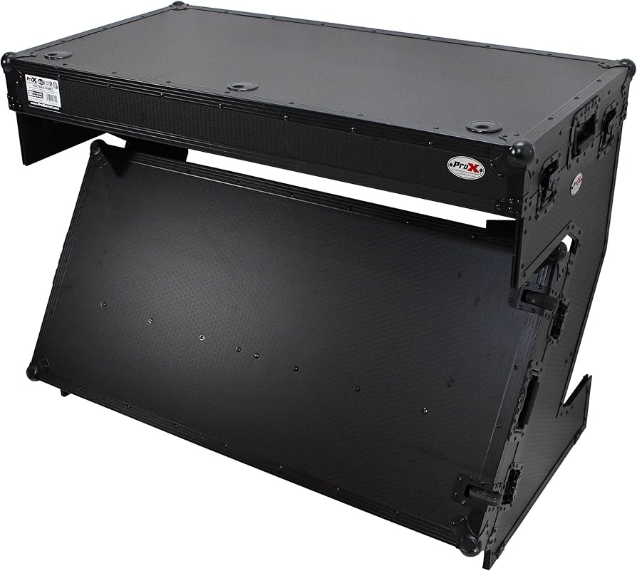 Amazon.com: ProX XS-ZTABLEBLMK2 DJ Z-Table Folding DJ Table Mobile