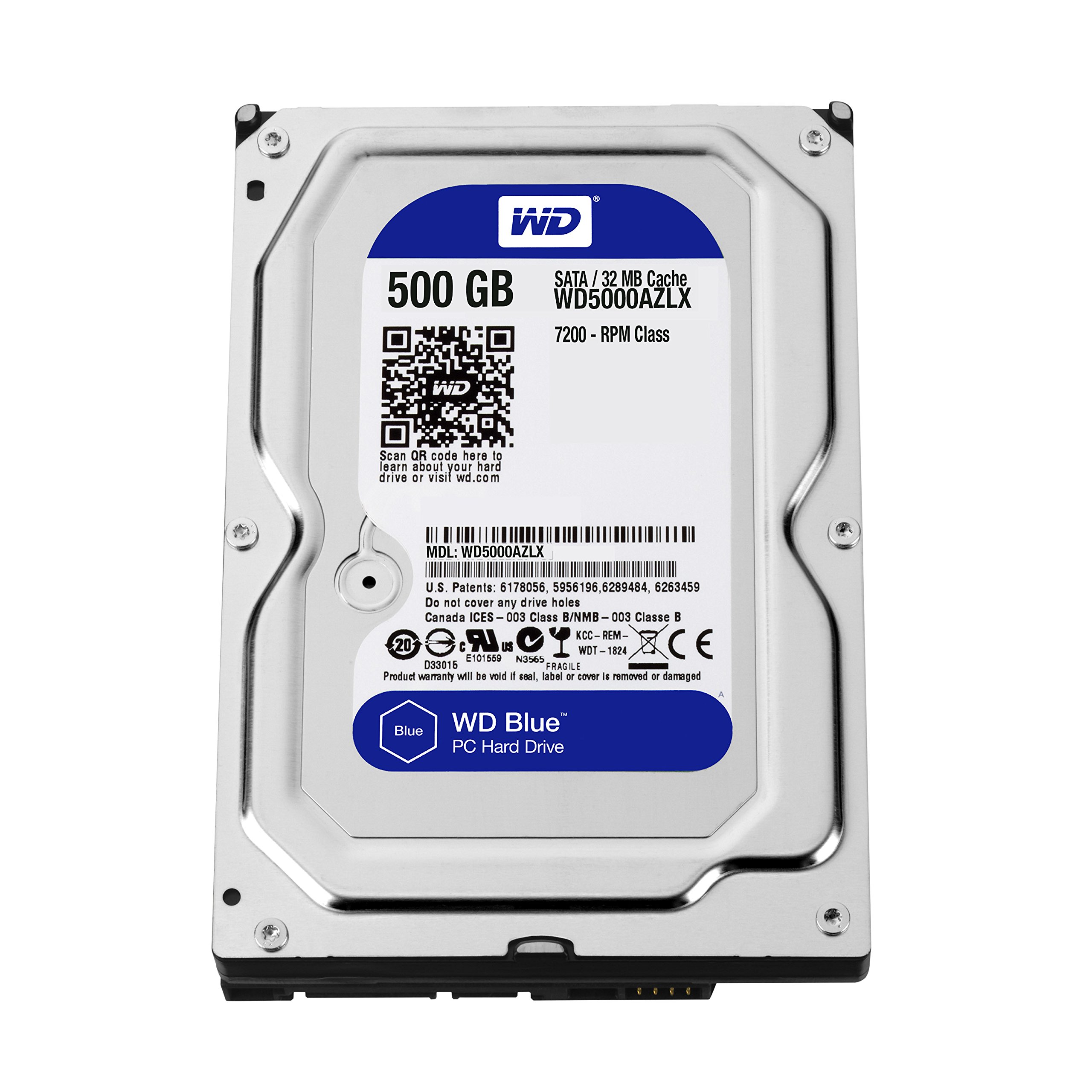 Amazon.com: WD Blue 500GB Desktop Hard Disk Drive - 7200 RPM Class
