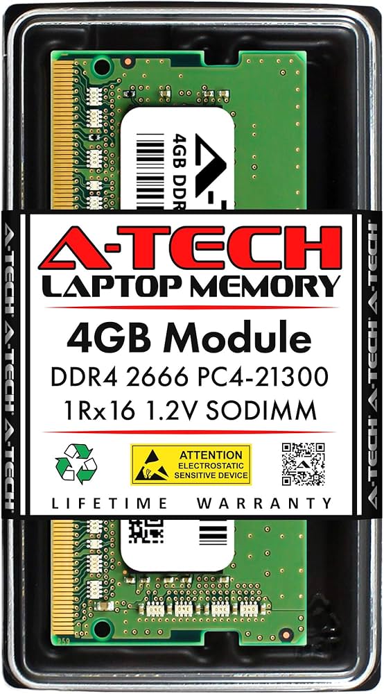 A-Tech 4GB RAM Replacement for Kingston KKN2NM-MIE | DDR4 2666MHz