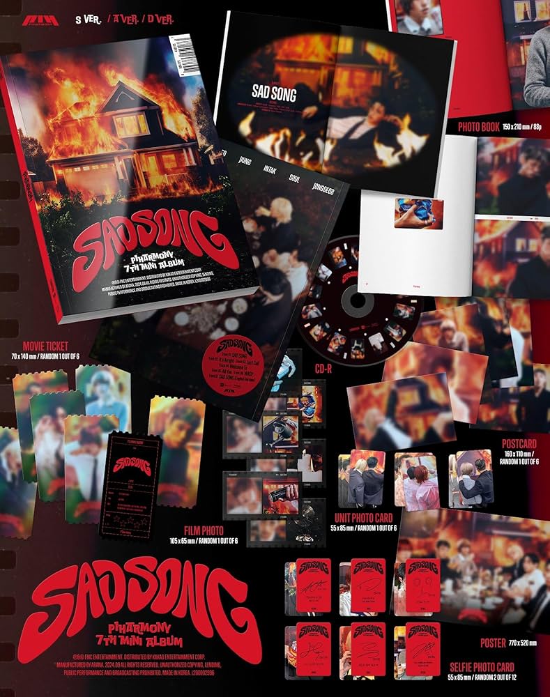 P1HARMONY, SOUL, JONGSEOB, KEEHO, THEO - P1Harmony SAD SONG 7th