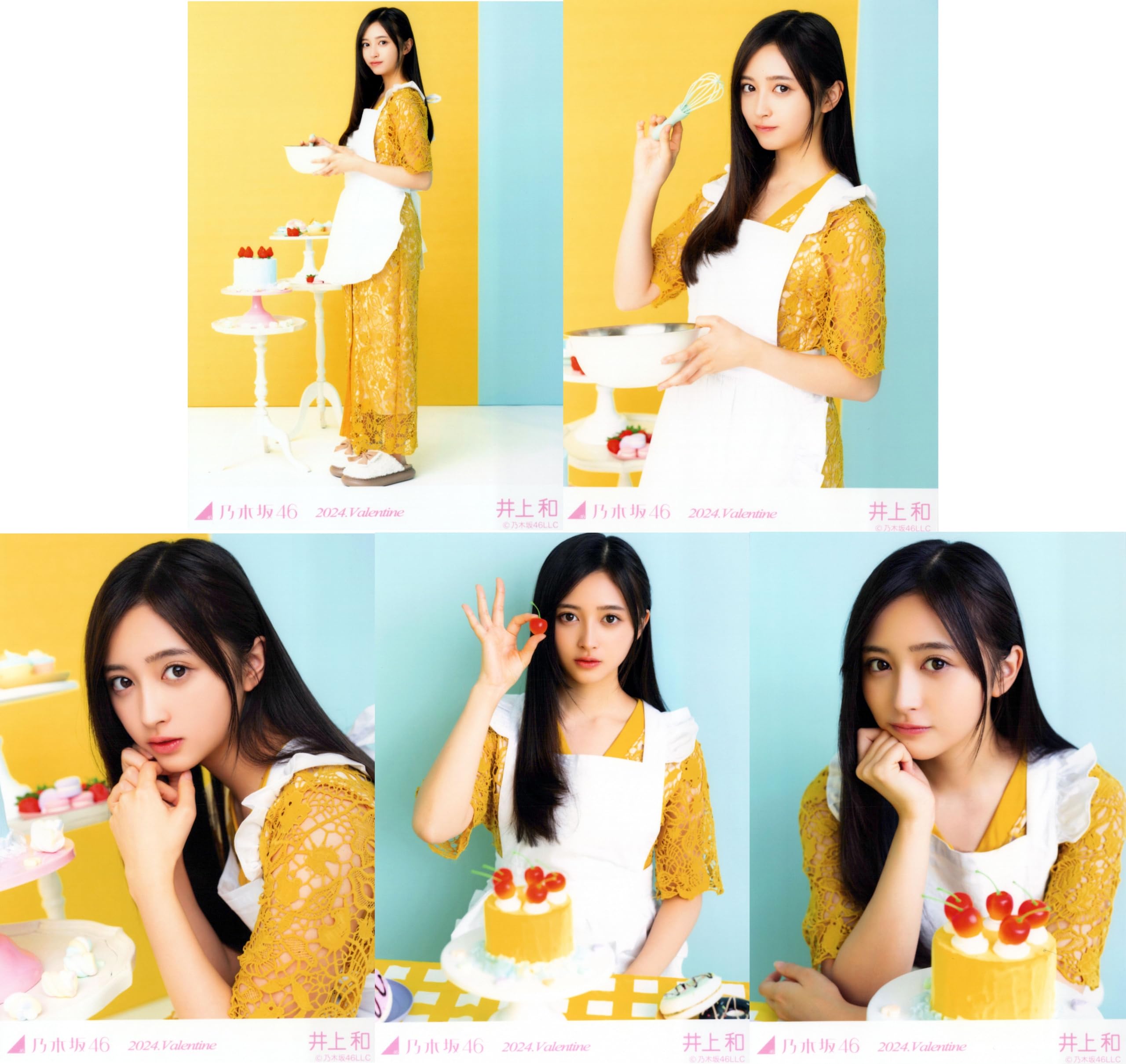 Amazon.co.jp: 乃木坂46 2024年2月個別生写真5枚セット/バレンタイン