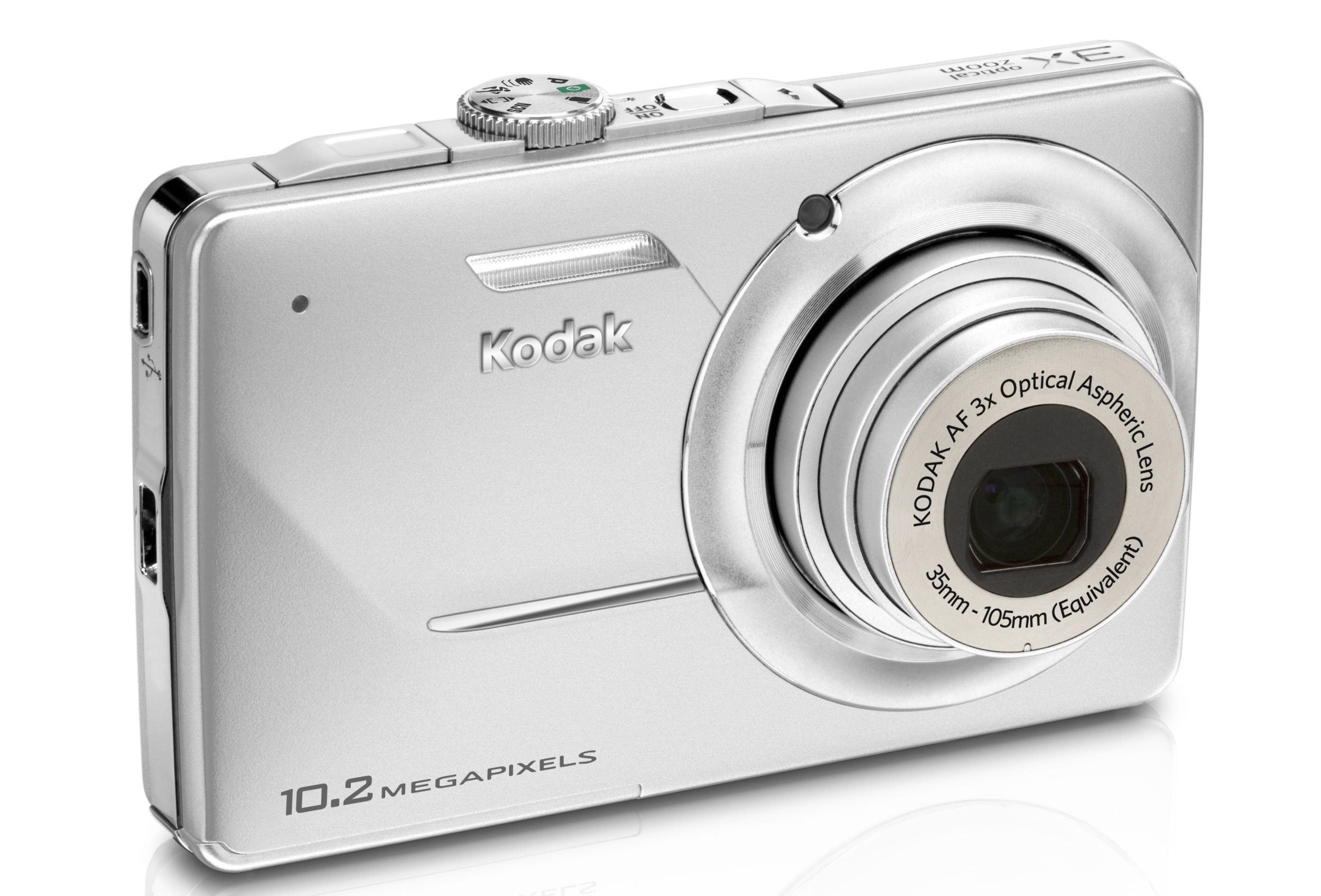 Amazon.com : Kodak Easyshare M340 Digital Camera (Silver) : Point