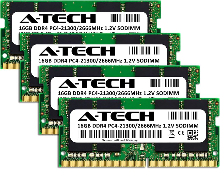 A-Tech 64GB Kit (4x16GB) RAM for Apple iMac 2019 & 2020 27 inch