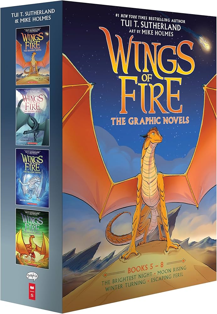 Wings of Fire #5-#8: A Graphic Novel Box Set (Wings of Fire