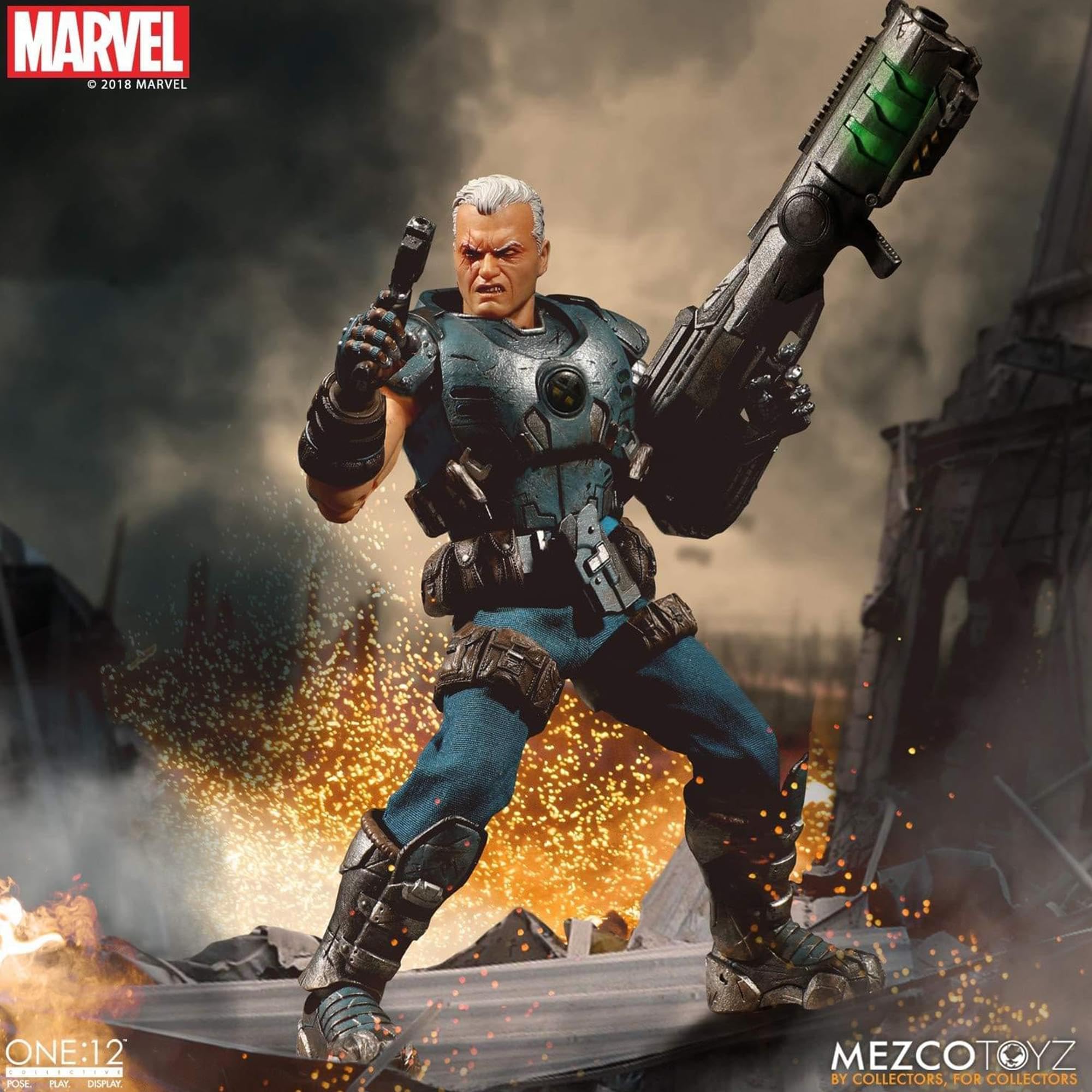 Amazon.co.jp: Mezco One:12 Collective:マーベル ケーブルアクション