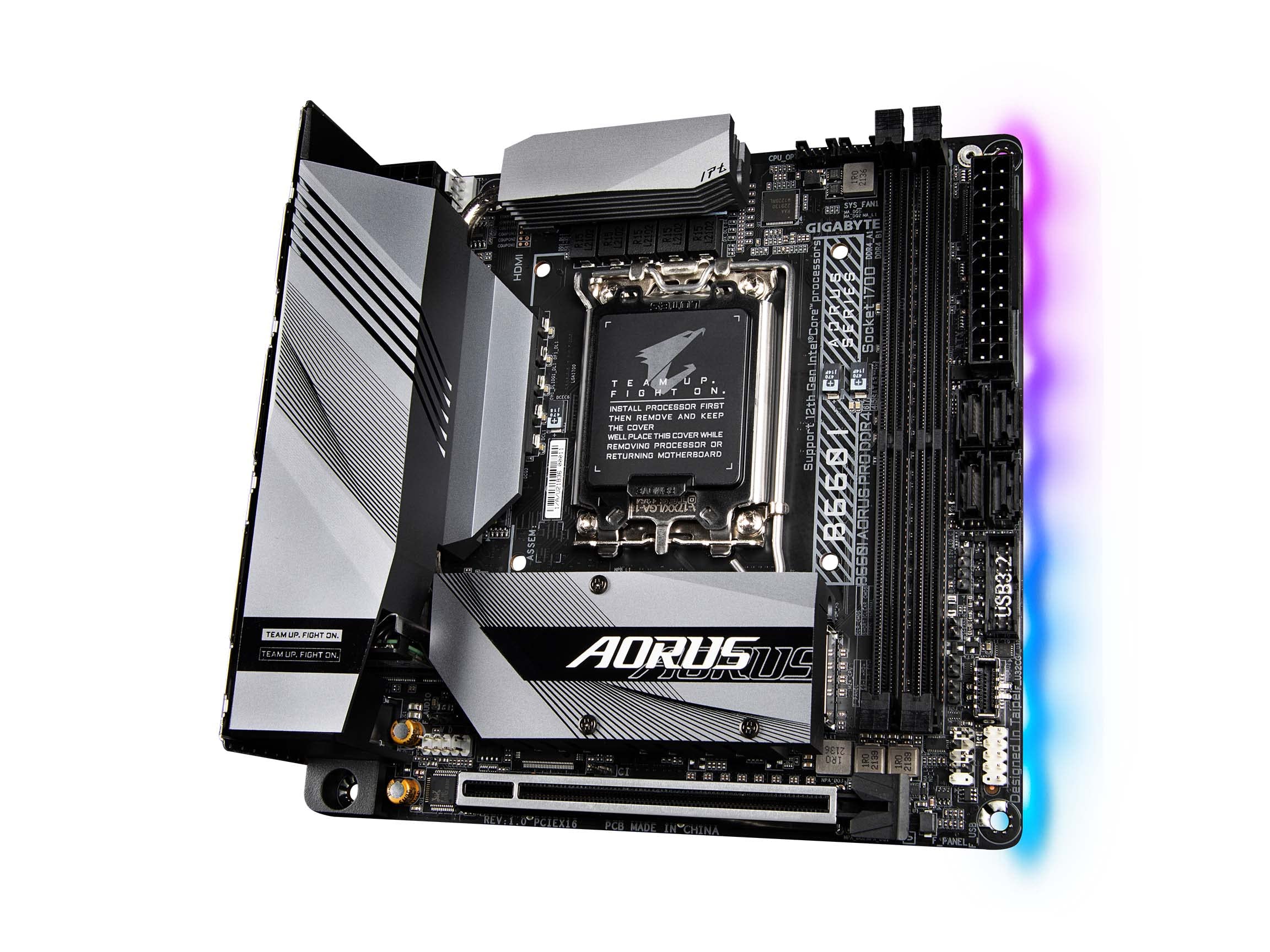 Amazon | GIGABYTE B660I AORUS PRO DDR4 Rev.1.x マザーボード Mini