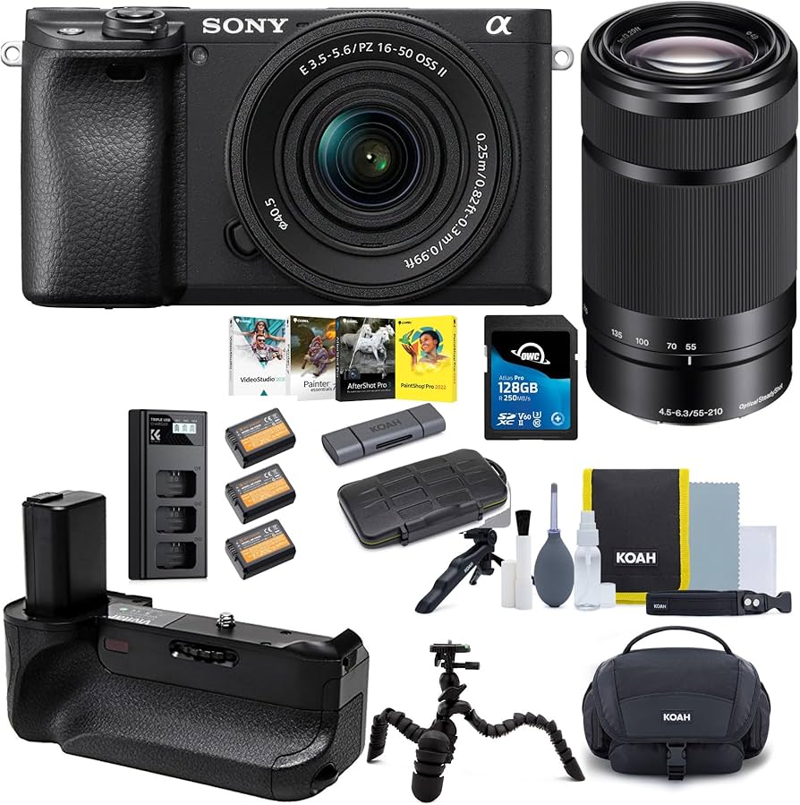 Amazon.com : Sony Alpha a6400 Mirrorless Digital Camera with 16