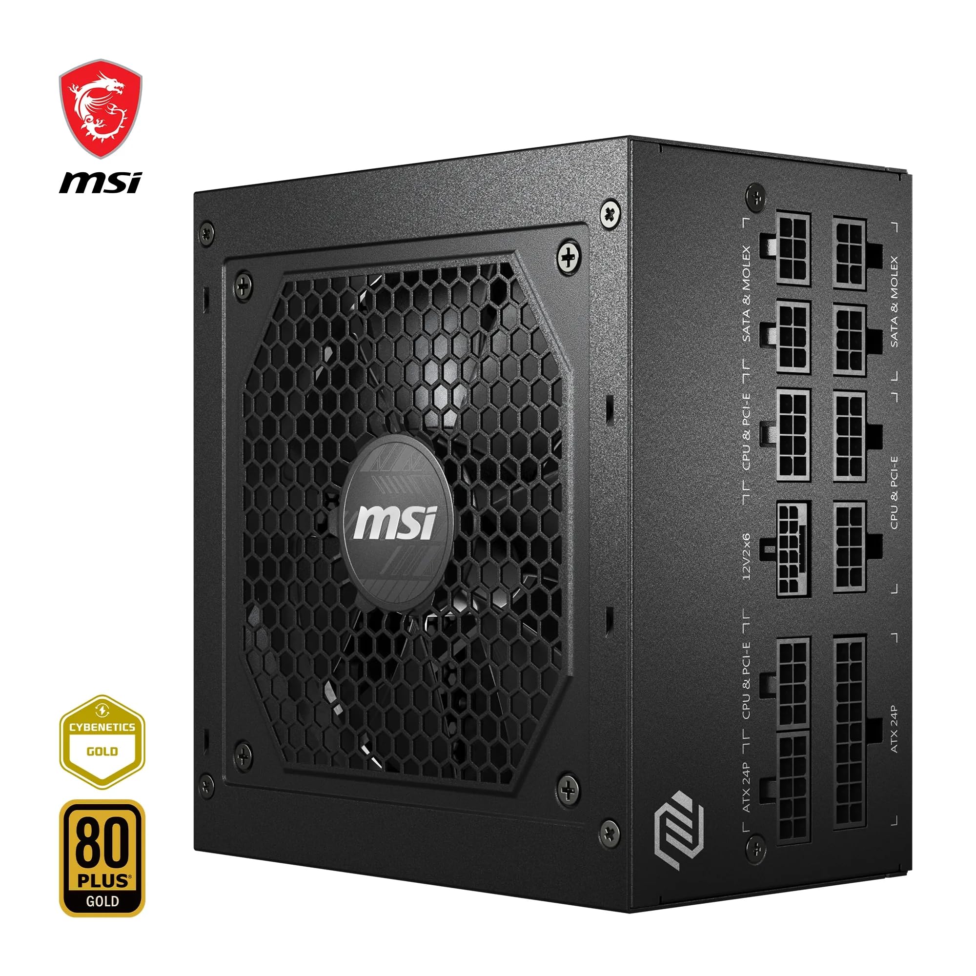 MSI MAG A850GL PCIe5 850W 80+ Gold Full Modüler Gaming Güç Kaynağı