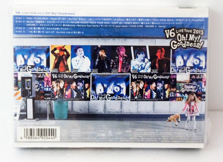 Amazon.co.jp: V6 live tour 2013 Oh! My! Goodness! (DVD4枚組) (初回