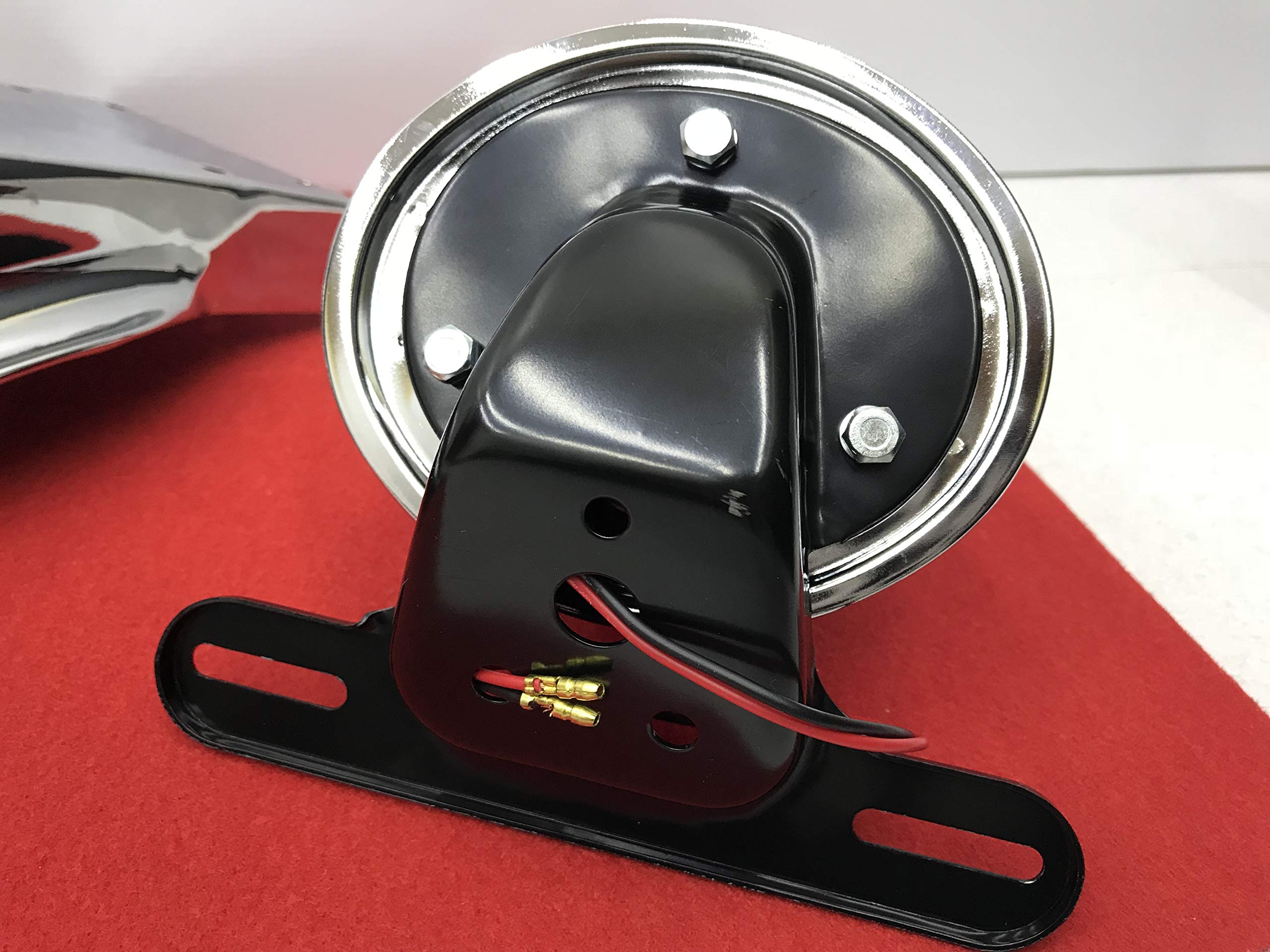 Amazon | Z2 テールランプ 赤＋リア メッキ フェンダー ゼファー