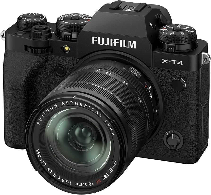 Amazon.com : Fujfilm X-T4 Mirrorless Digital Camera XF18-55mm Lens