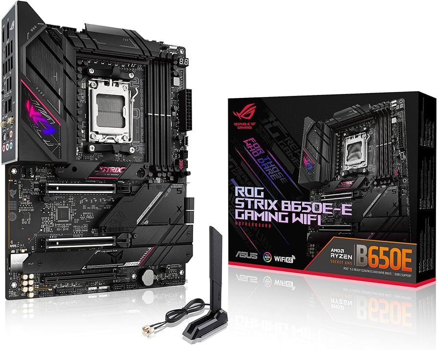 Amazon.com: ASUS ROG Strix B650E-E Gaming WiFi AMD B650 AM5 Ryzen
