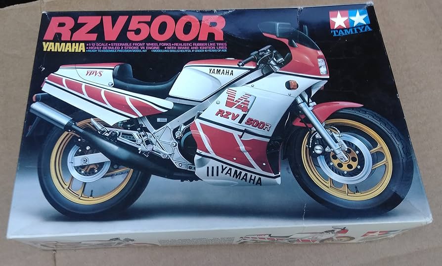 Amazon | タミヤ 1/12 オートバイシリーズ ヤマハRZV500R | プラモデル