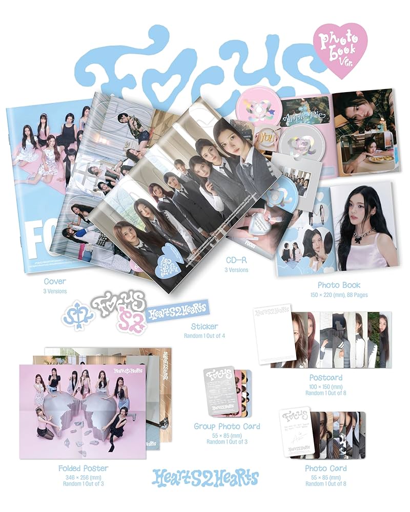 Amazon.co.jp: Hearts2Hearts [FOCUS] (Photobook Ver.)（韓国盤