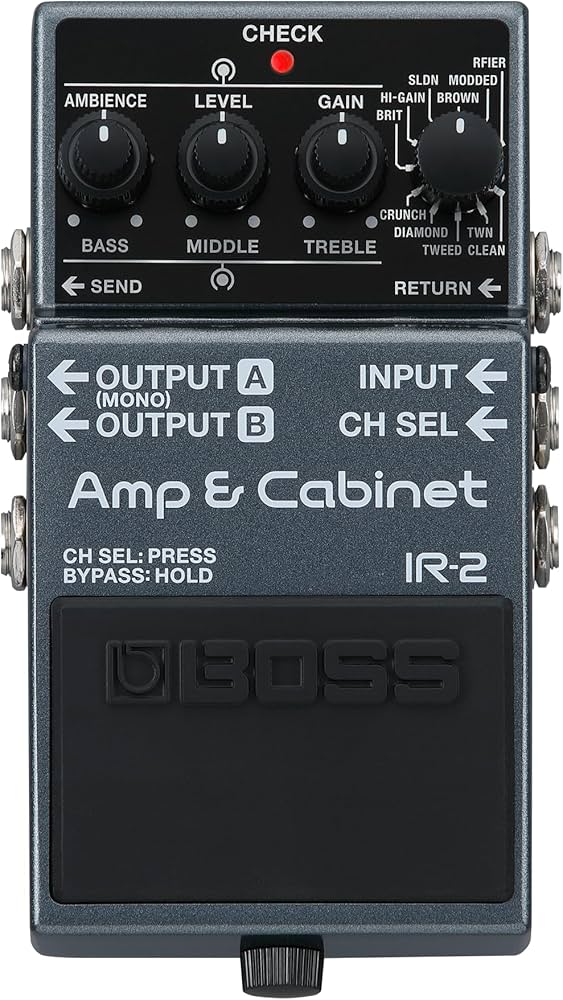 Amazon.com: BOSS IR-2 Amp & Cabinet | Premium Amp Emulator