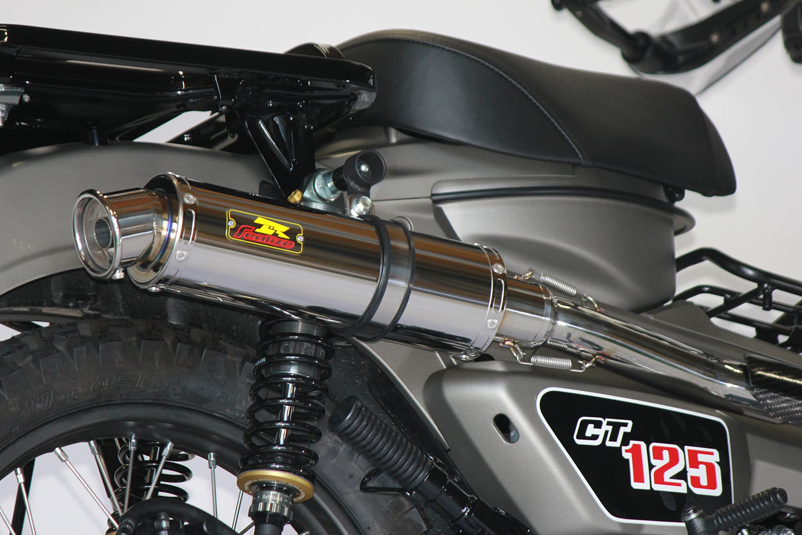 Amazon | Realize ハンターカブ バイク マフラー CT125 8BJ-JA65 2BJ