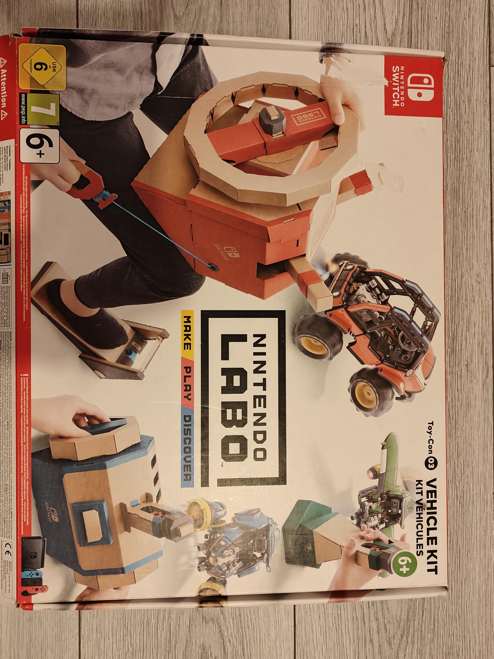 Amazon.com: Nintendo Labo: Vehicle Kit (Nintendo Switch) [video