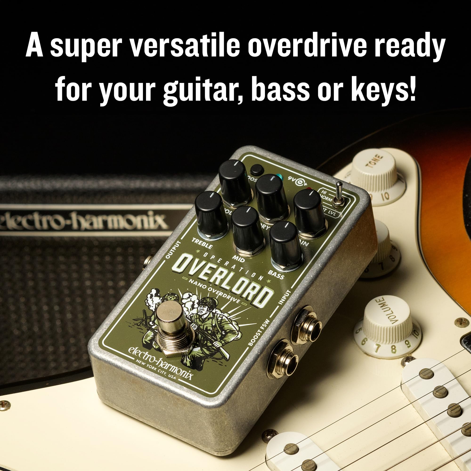 Amazon.com: Electro-Harmonix Nano Operation Overlord Allied