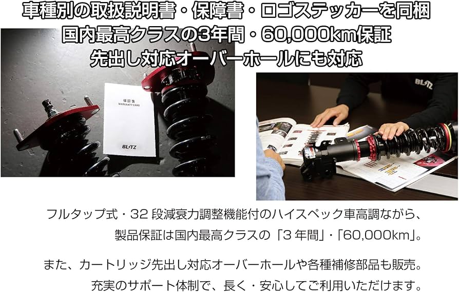 Amazon | BLITZ(ブリッツ) 車高調 レンチ付 コペンエクスプレイ