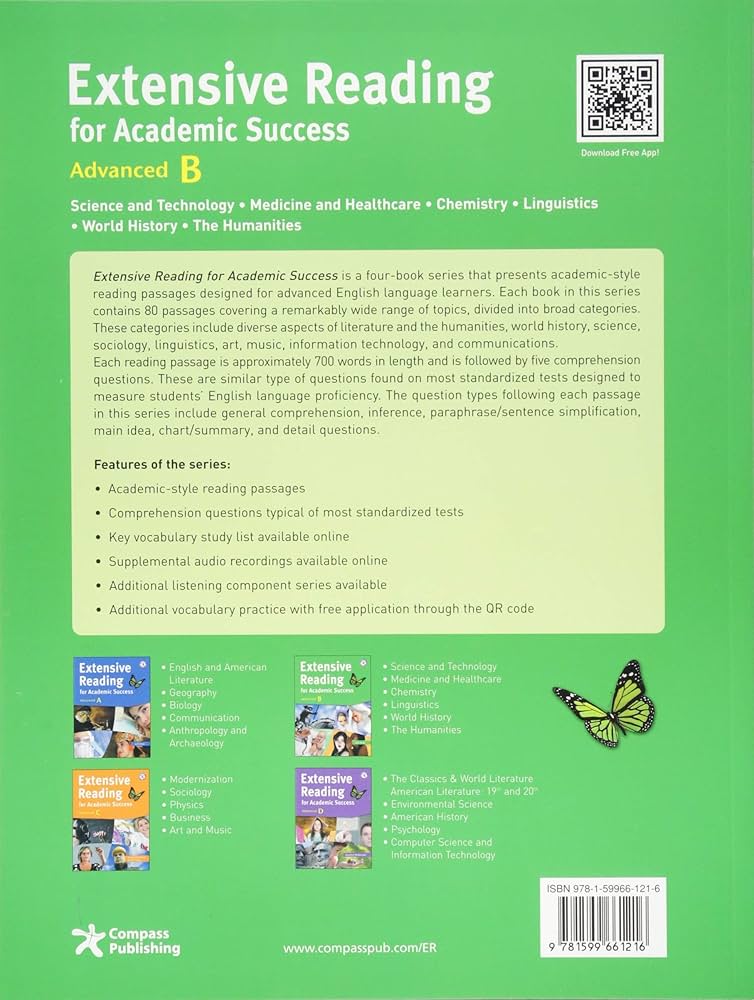 Amazon | Extensive Reading for Academic Success Advanced B