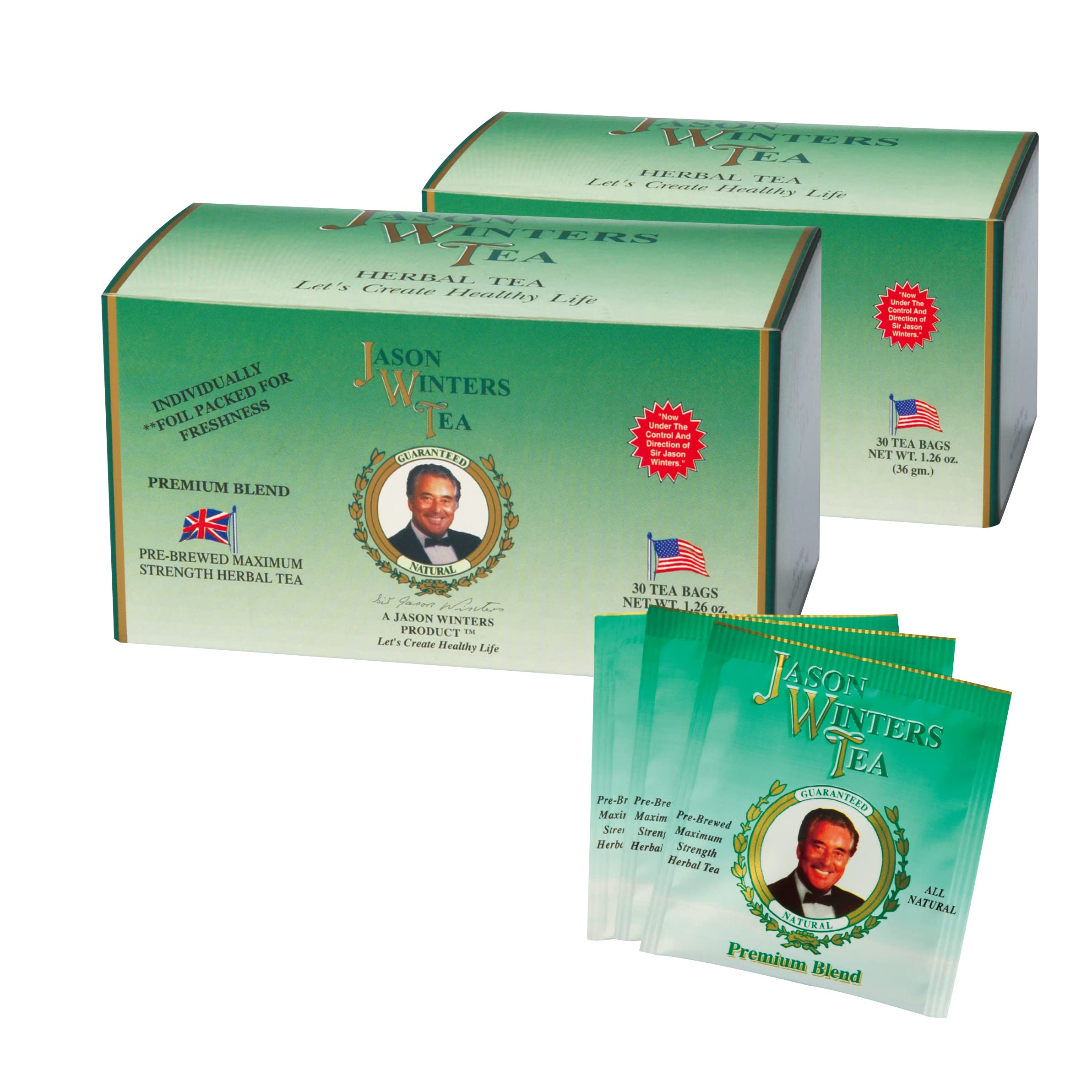 Amazon | ジェイソン・ウィンターズ・ティー 30袋×2個 | JWT | ハーブ