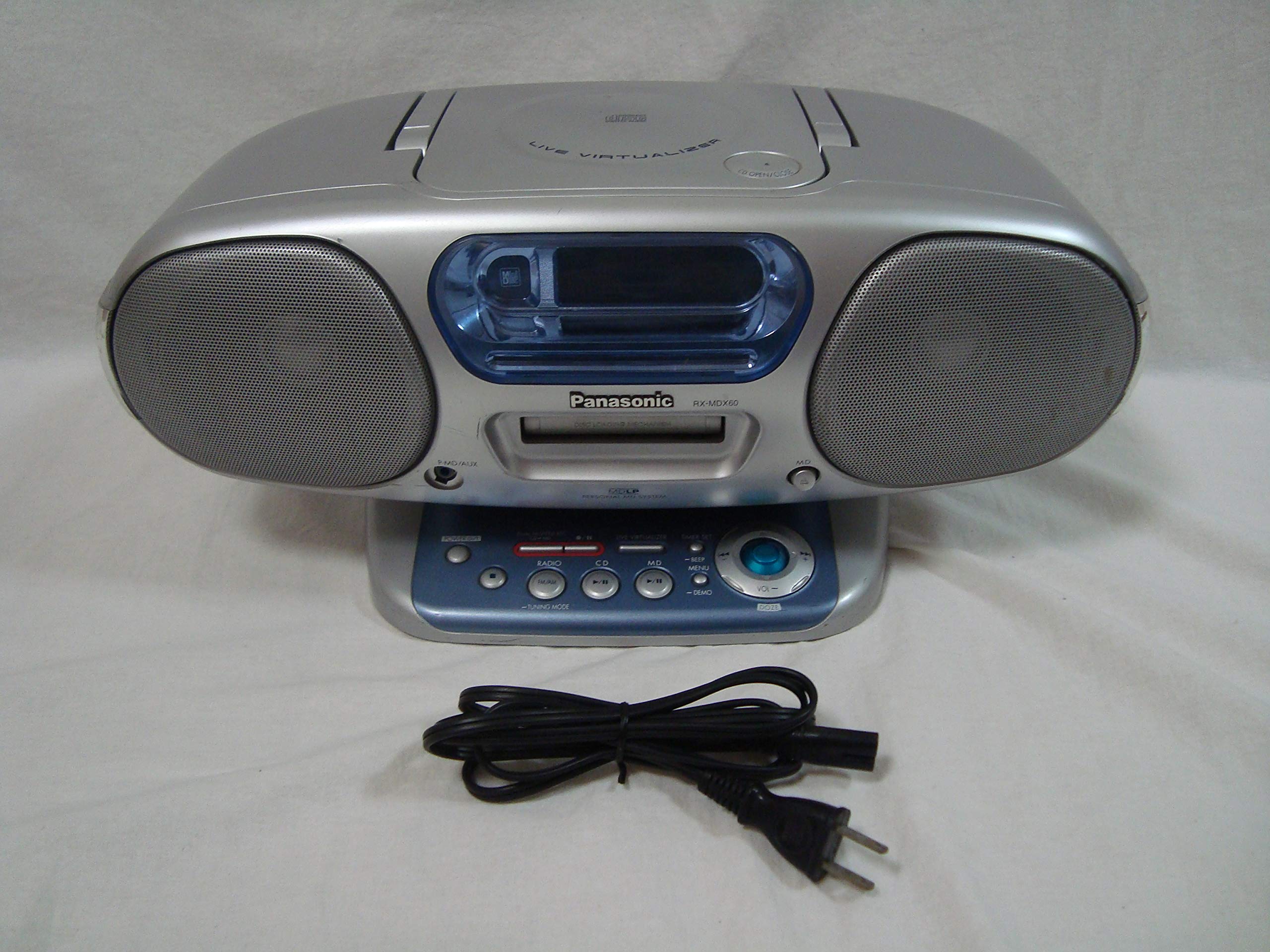 Amazon | パナソニックRX-MDX60 CD・MDラジカセ | パナソニック