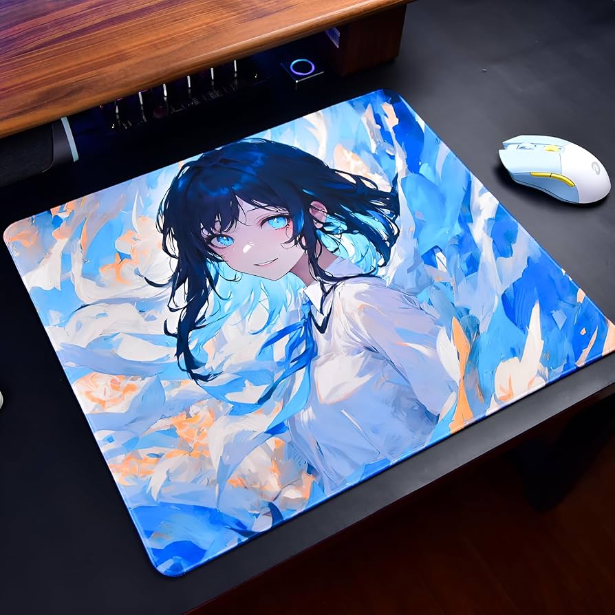 Amazon.co.jp: AXgamingpunk Tai ji V2 Saintess Glass Mousepad 450