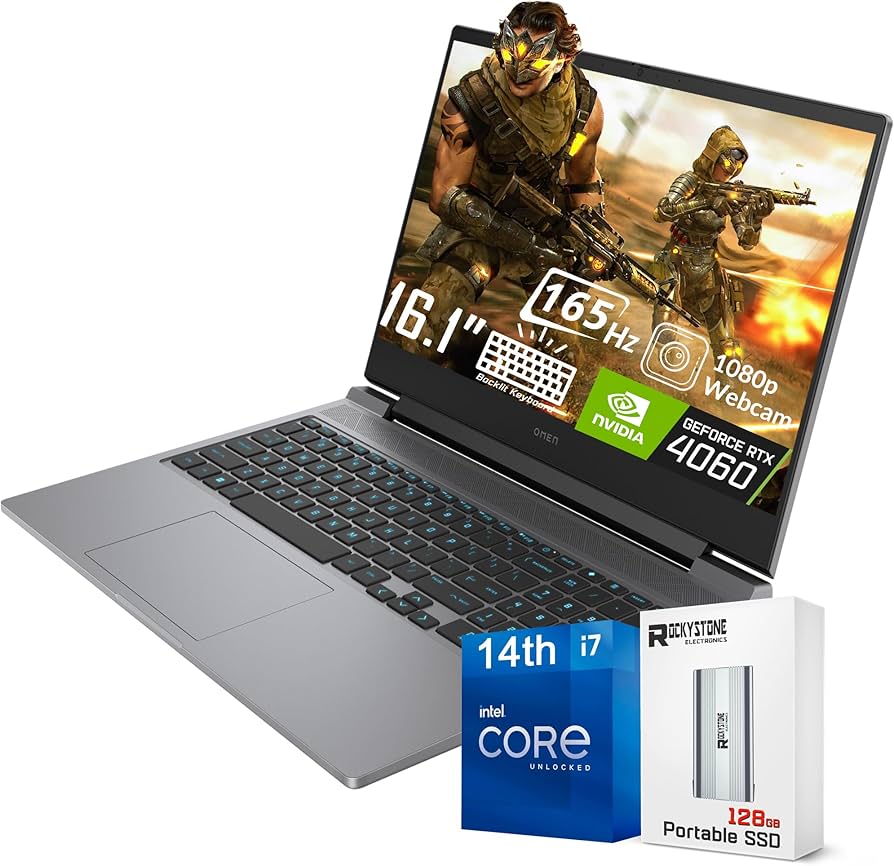 Amazon.com: HP OMEN 16 Gaming Laptop, 16.1 165Hz FHD LED Display