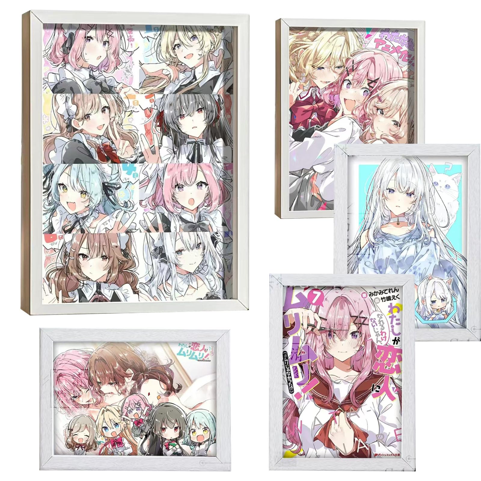 Amazon.co.jp: わたなれ アクリルスタンド 写真立て 甘織れな子 王塚