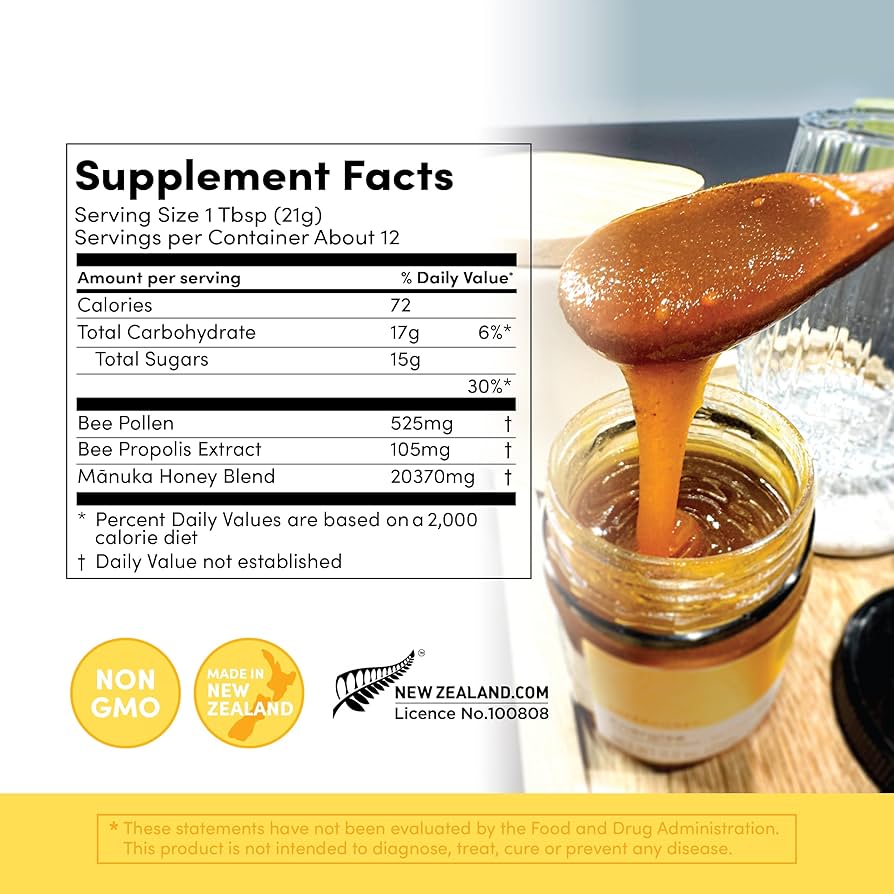 Amazon.com : Me Today - Energize New Zealand Mānuka Honey Blend