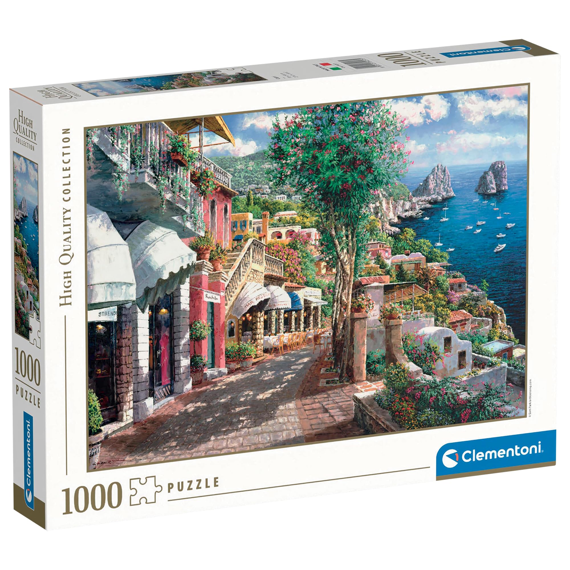 Clementoni Adult Puzzle PZL 1000 HQC CAPRI MADE IN ITALY, Jigsaw