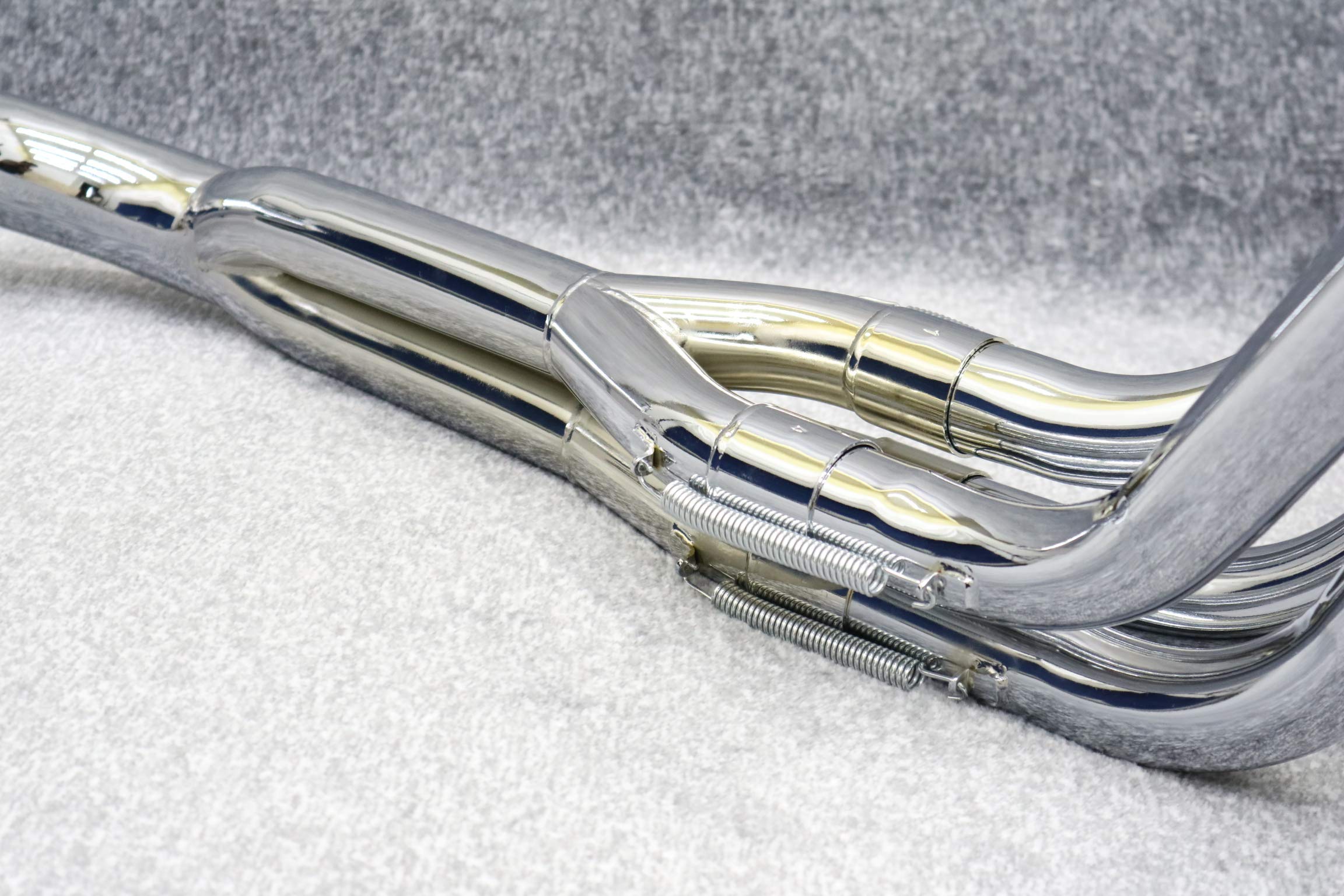 Amazon | XJR400 DJガニマタ 6分割 マフラー メッキ＋