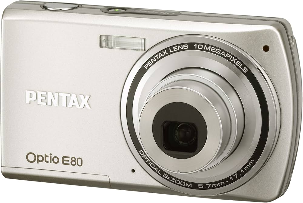 Amazon | PENTAX デジタルカメラ Optio E80 1000万画素 光学3倍ズーム