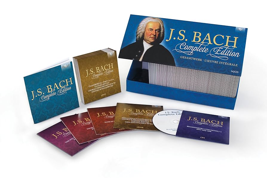 バッハ全集 155枚組 CDボックス BACH EDITION バッハ全集 155枚組 CD