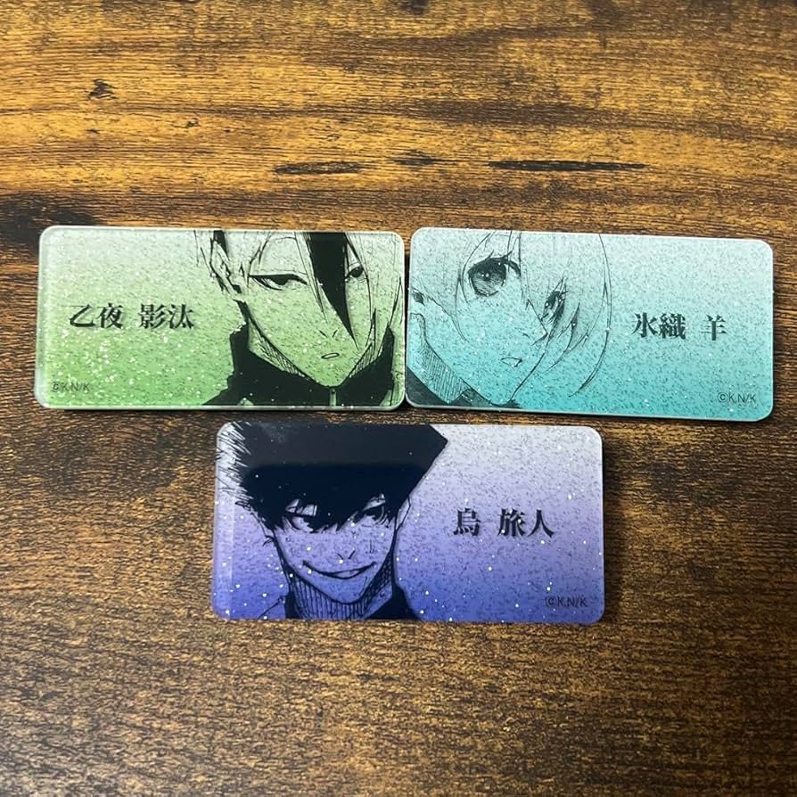 Amazon.co.jp: ブルーロック展 ネームバッジコレクション 烏 氷織 乙夜