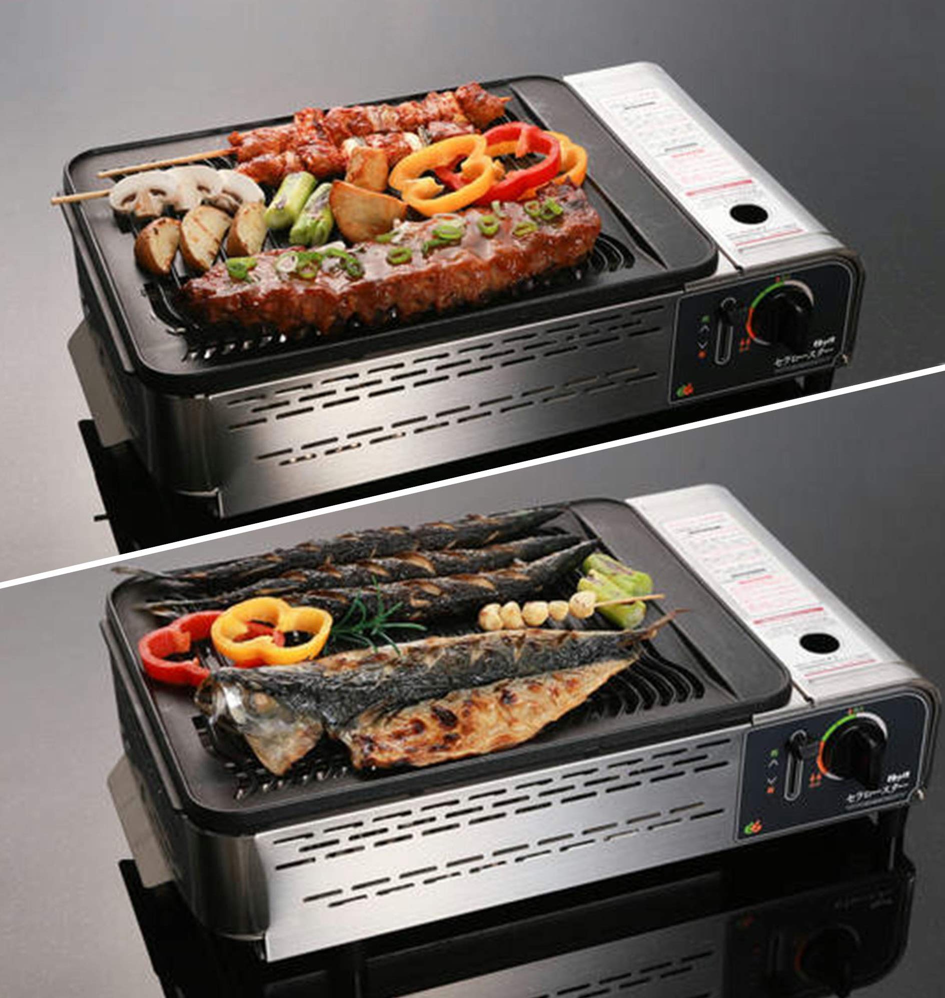 Amazon | 極少煙 セラロースター ECGH-200J シルバー | 東洋(Toyo