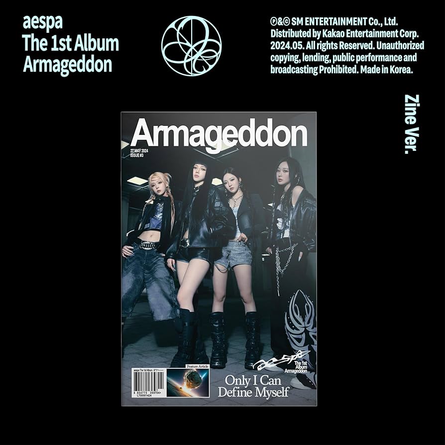 Amazon.co.jp: aespa 1st Full Album [Armageddon] (Zine Ver.) (韓国