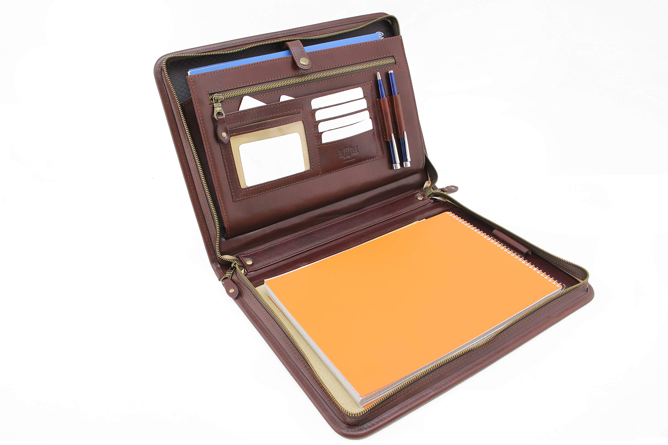 Amazon | レザーパッドフォリオ ポートフォリオ パッドフォリオノート