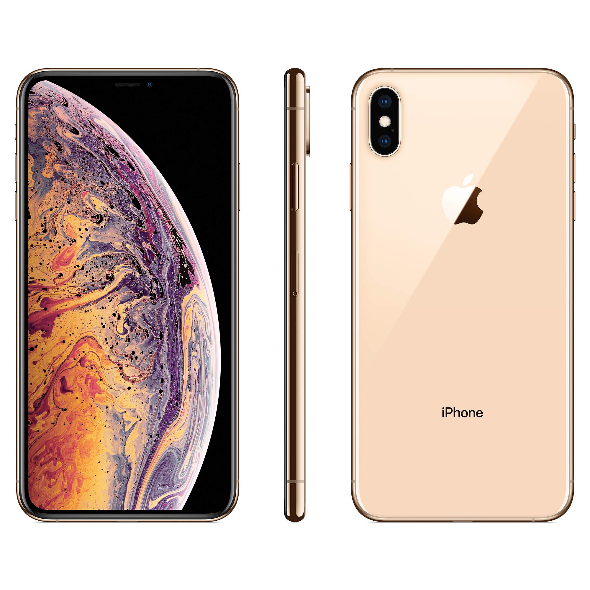 Amazon.com: Apple iPhone XS Max, US Version, 64GB, Gold - GSM