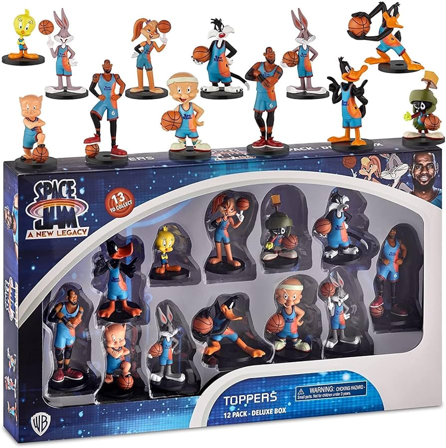 Amazon.com: P.M.I. Space Jam Pencil Toppers | Collect All 13
