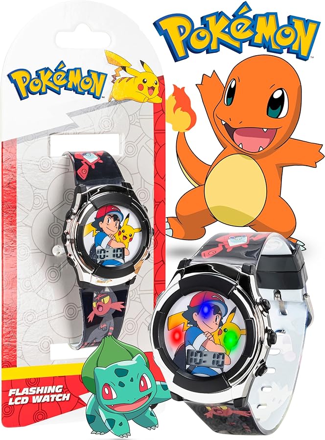 Amazon.co.jp: 【平行輸入品】ポケモン デジタルディスプレイウォッチ