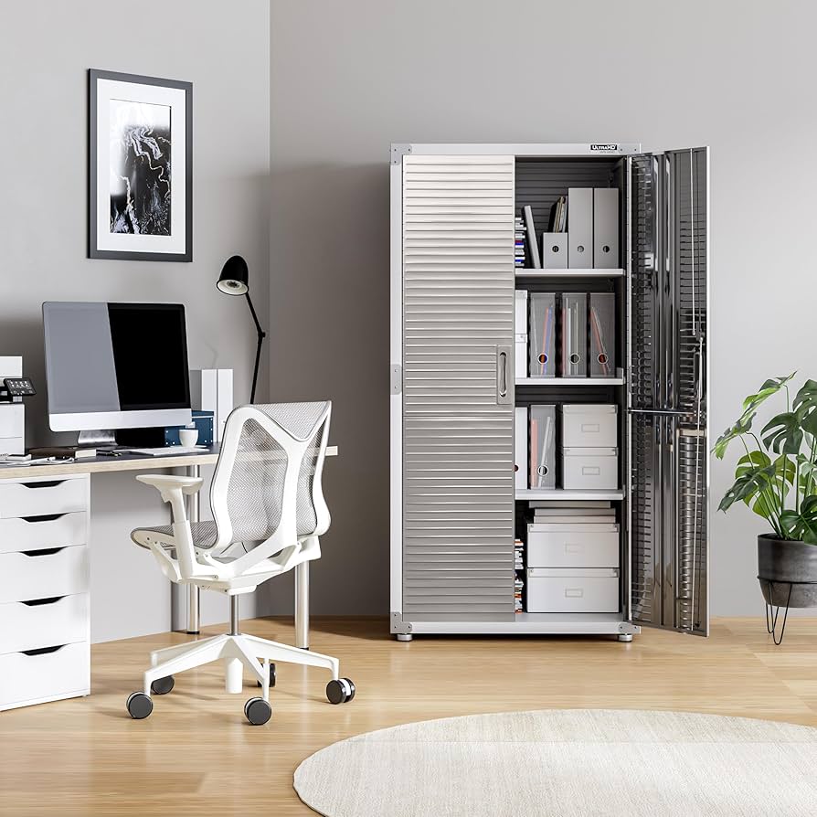 Amazon.com: Seville Classics UltraHD Solid Steel Lockable Metal