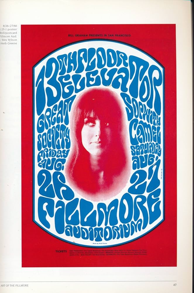 Amazon | The Art of the Fillmore: The Poster Series 1966-1971