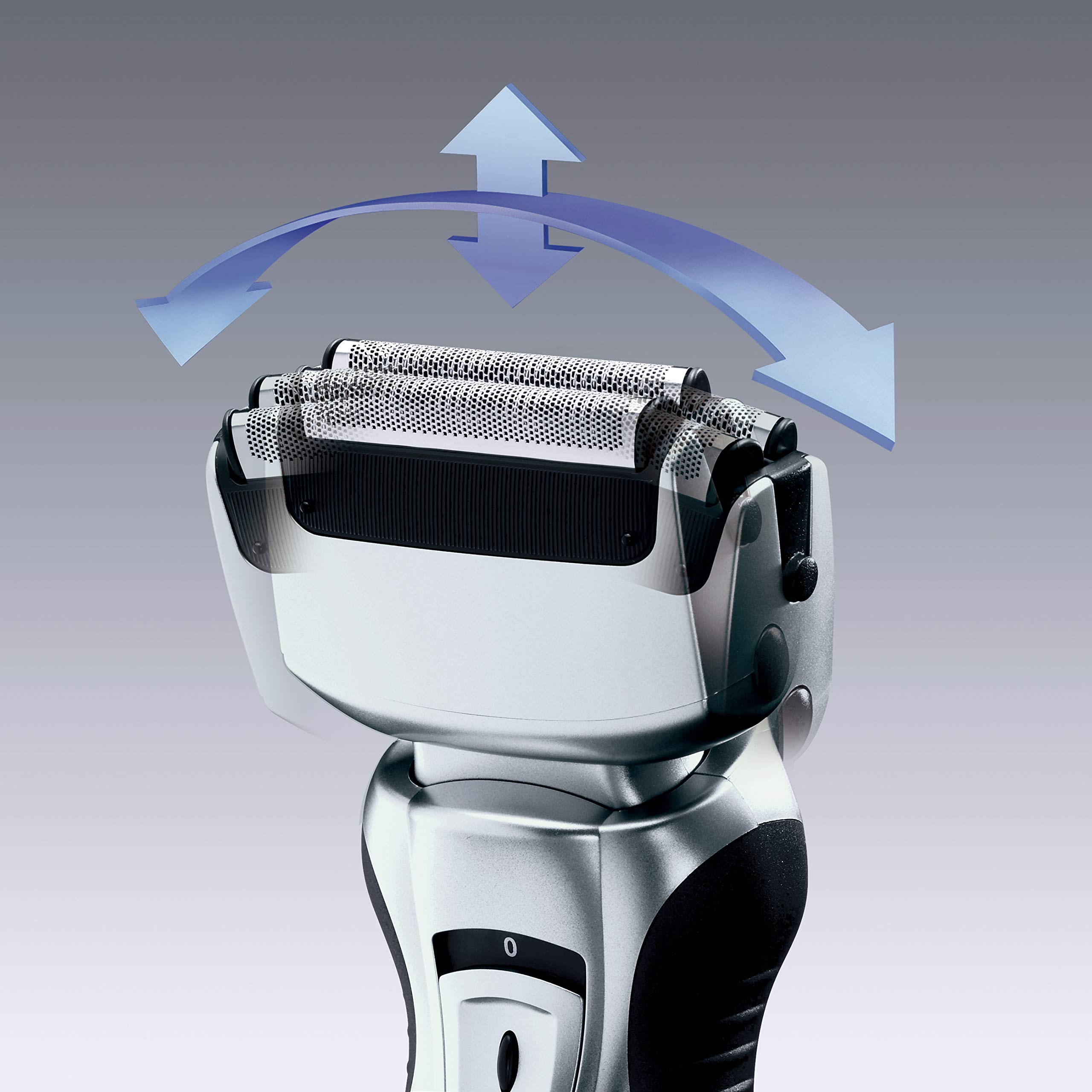 Amazon | パナソニック ツインエクス2枚刃 シルバー調 ES-RW30-S