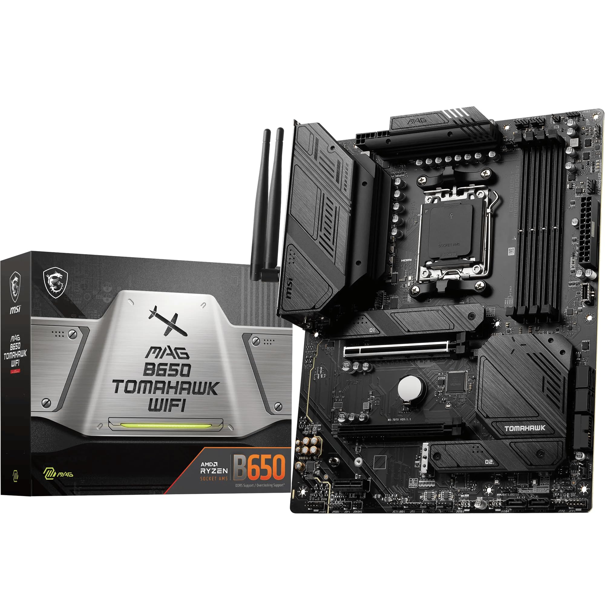Amazon | MSI MAG B650 TOMAHAWK WIFI Carte mère, ATX - pour