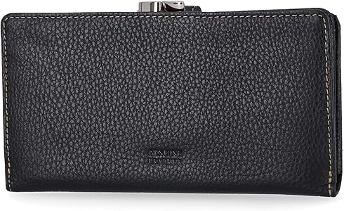 Amazon.com: Mundi Suburban Rio 100% Leather Womens Checkbook