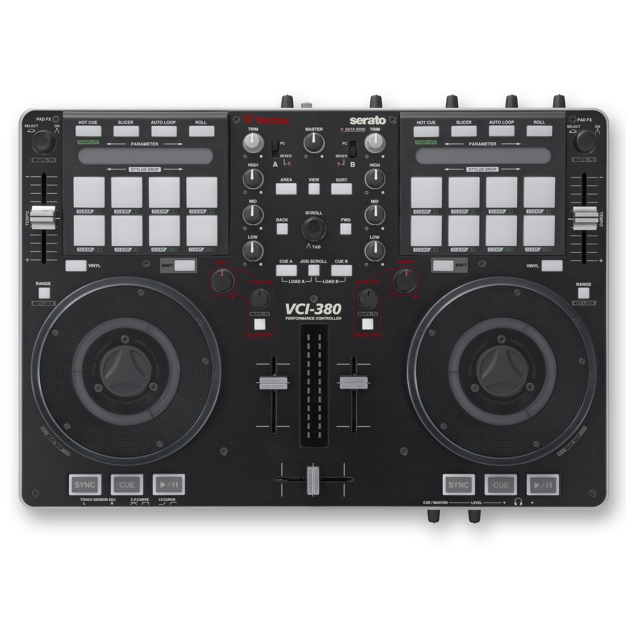 Amazon | Vestax DJコントローラー VCI-380 Serato DJ/Serato ITCH対応