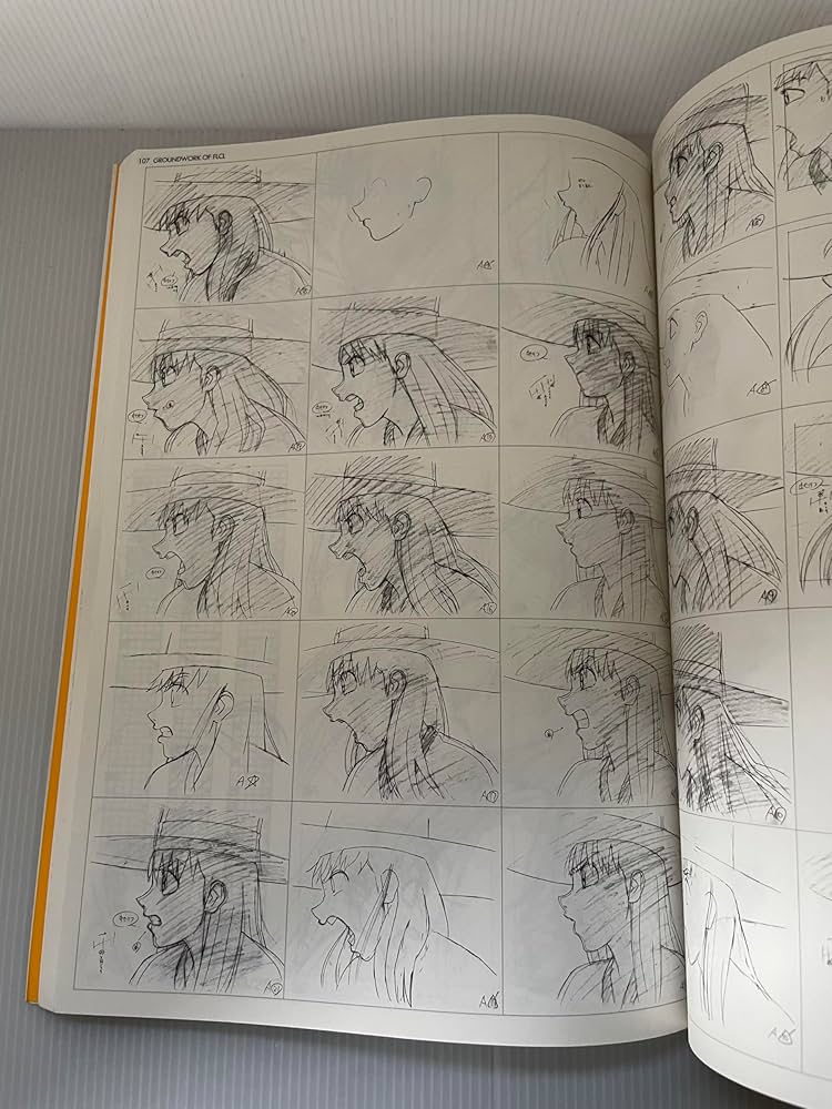 フリクリ 原画集 | ガイナックス アニメーション原画集編集部, 貞本